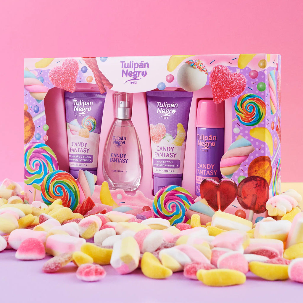 Coffret Tulipan Negro fantaisie de bonbons