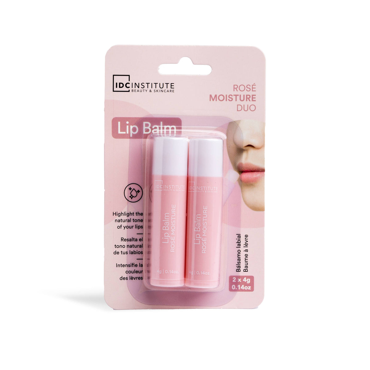IDC INSTITUTE BALSAMO LABBRA DUO IDRATANTE ROSÉ