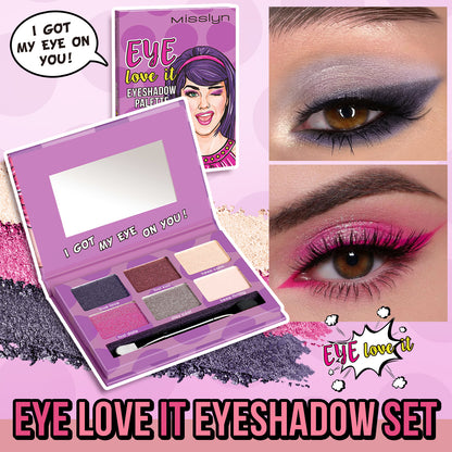MIsslyn EYE Love It 6colors Eyeshadow Palette
