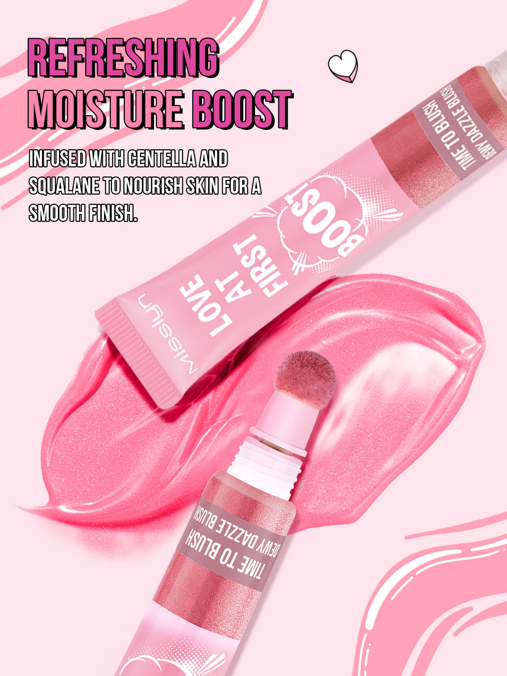 Misslyn Love At First Boost Colorete Resplandor Húmedo