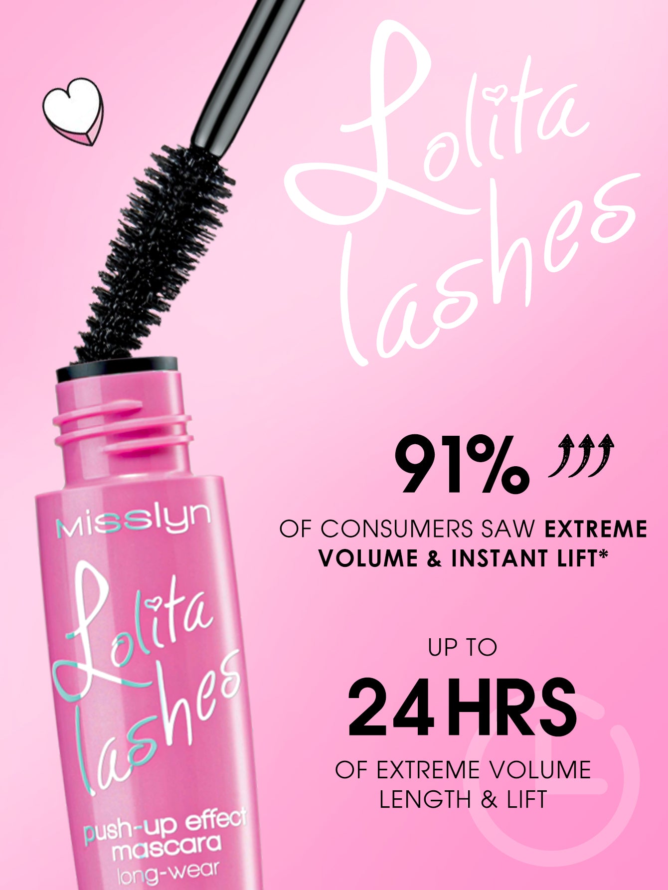 Misslyn Lolita Lashes Push Up Effect Mascara