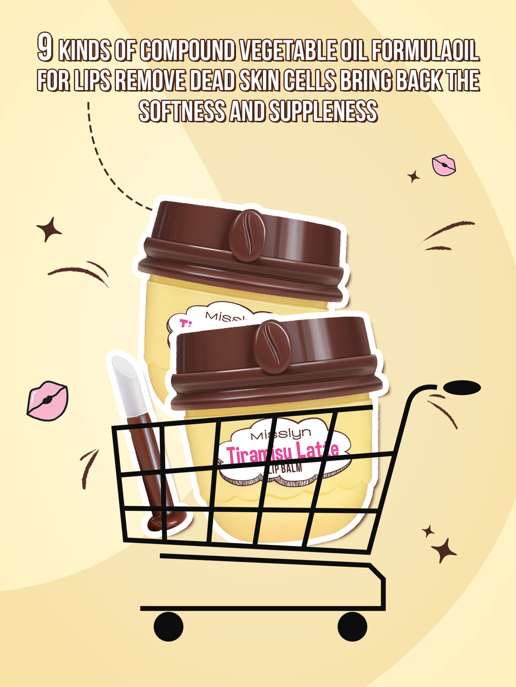 Misslyn Tiramisu Latte Lip Balm