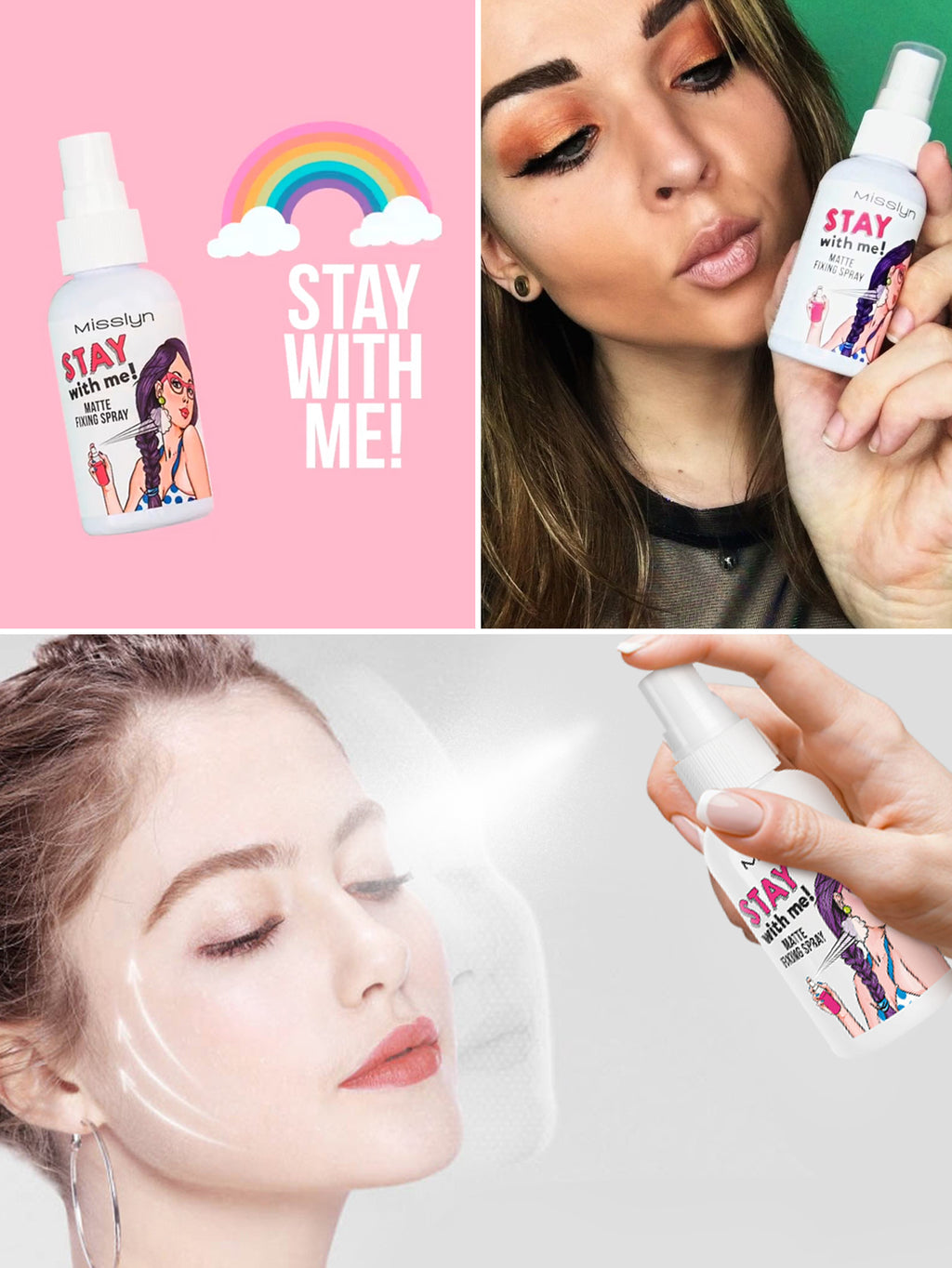 Misslyn Stay With Me Matte Fixing Spray