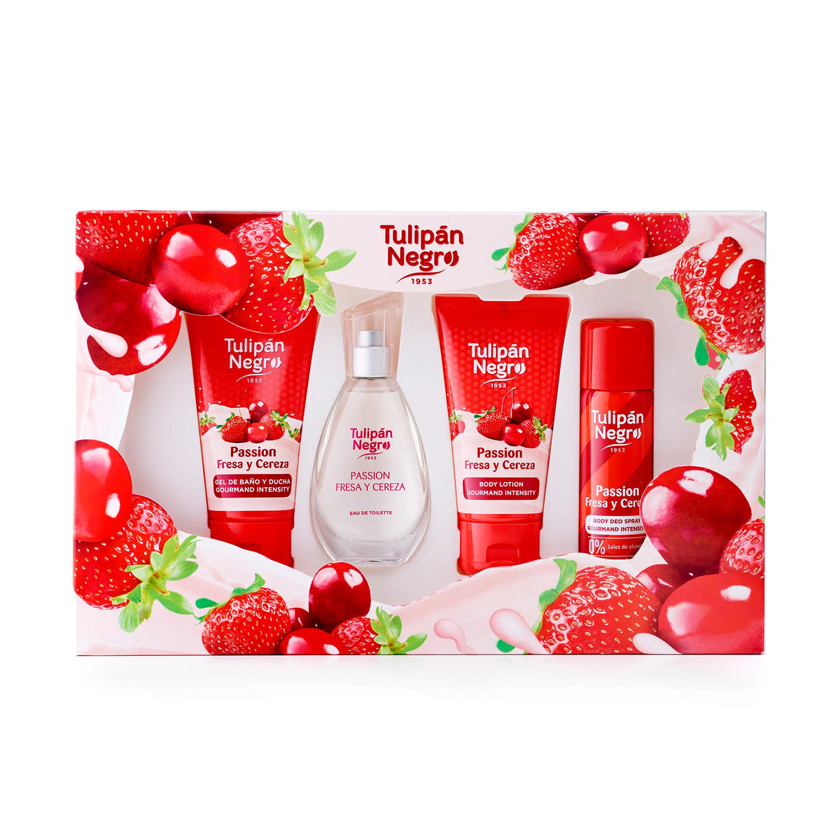 Cofanetto Tulipan Negro Fragola e Ciliegia