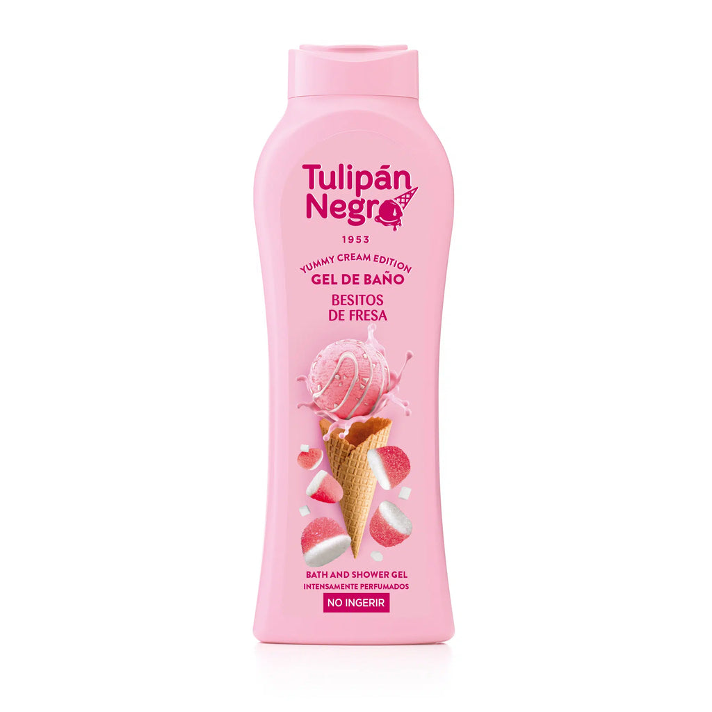 Tulipán Negro Gel de baño Yogur con Frutos Rojos 650ml
