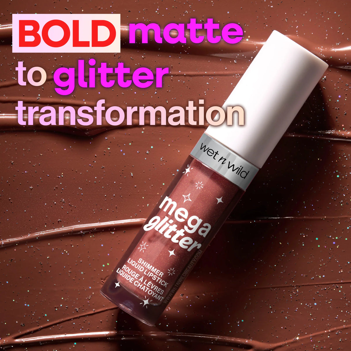 Wet n Wild Mega Glitter Shimmer Liquid Lipstick