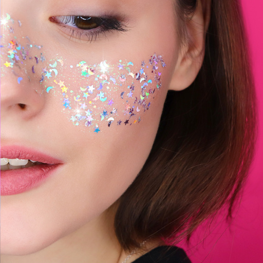 7Days Shine Bombita! Gel-glitter para cara, cabello y cuerpo
