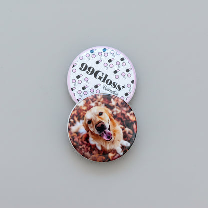 Imán Personalizado con Foto - Grande (ø75 mm)