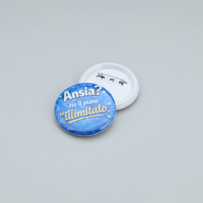 Spilla Personalizzata con Foto - Grande (ø 75mm)