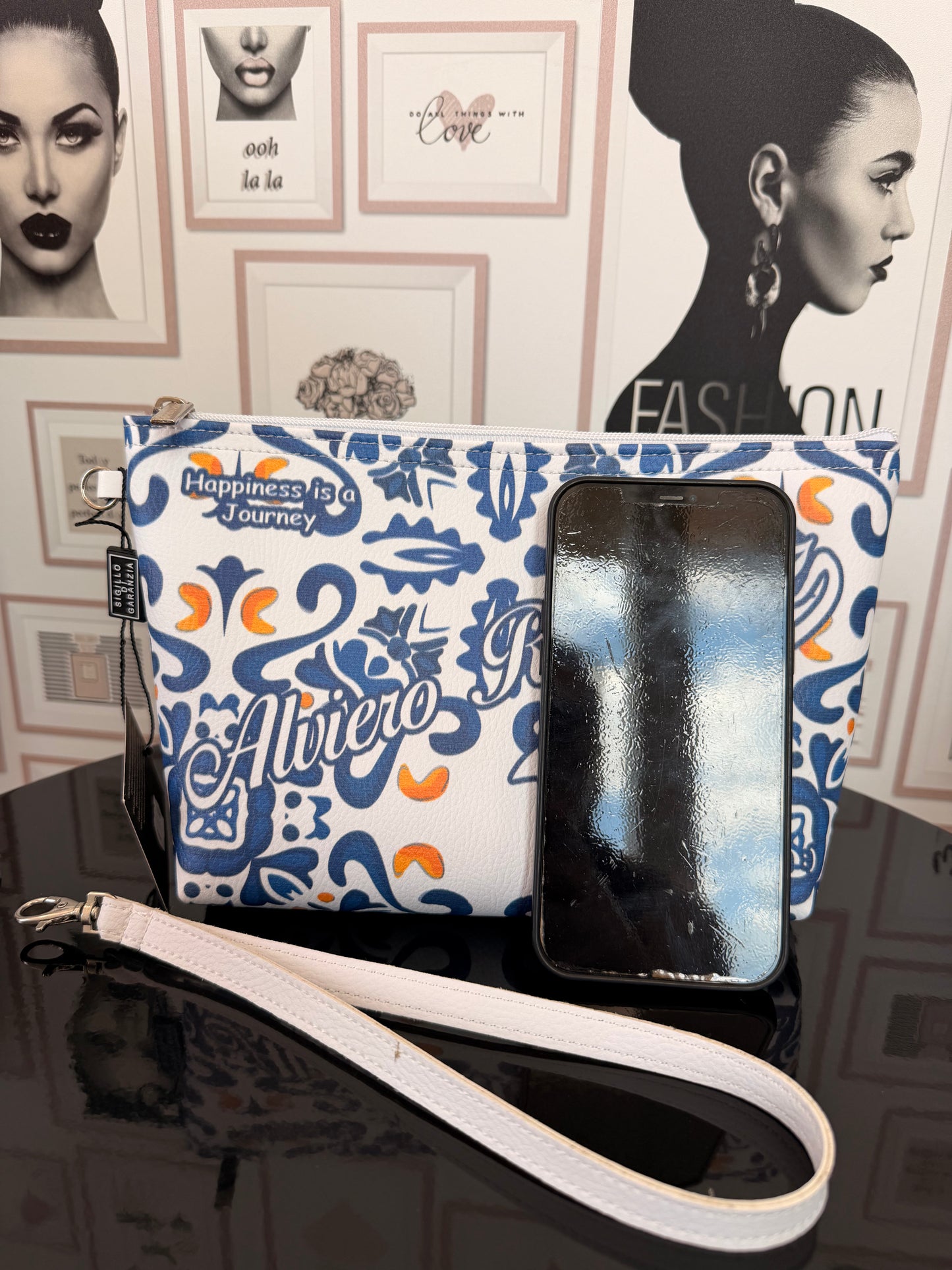 Alviero Rodriguez Pochette Mare ecopelle Venere 16