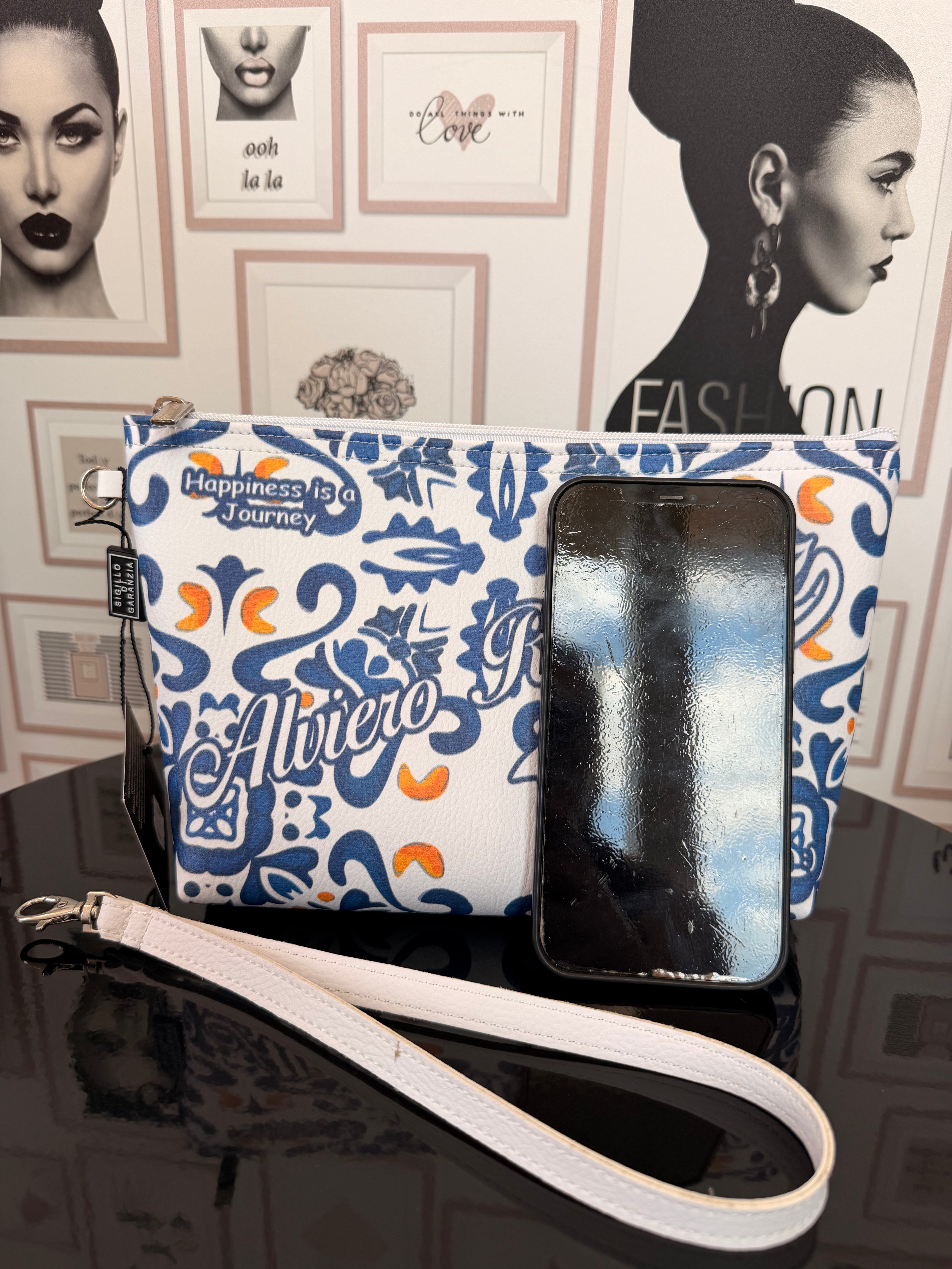 Alviero Rodriguez Pochette Mare ecopelle Venere 16