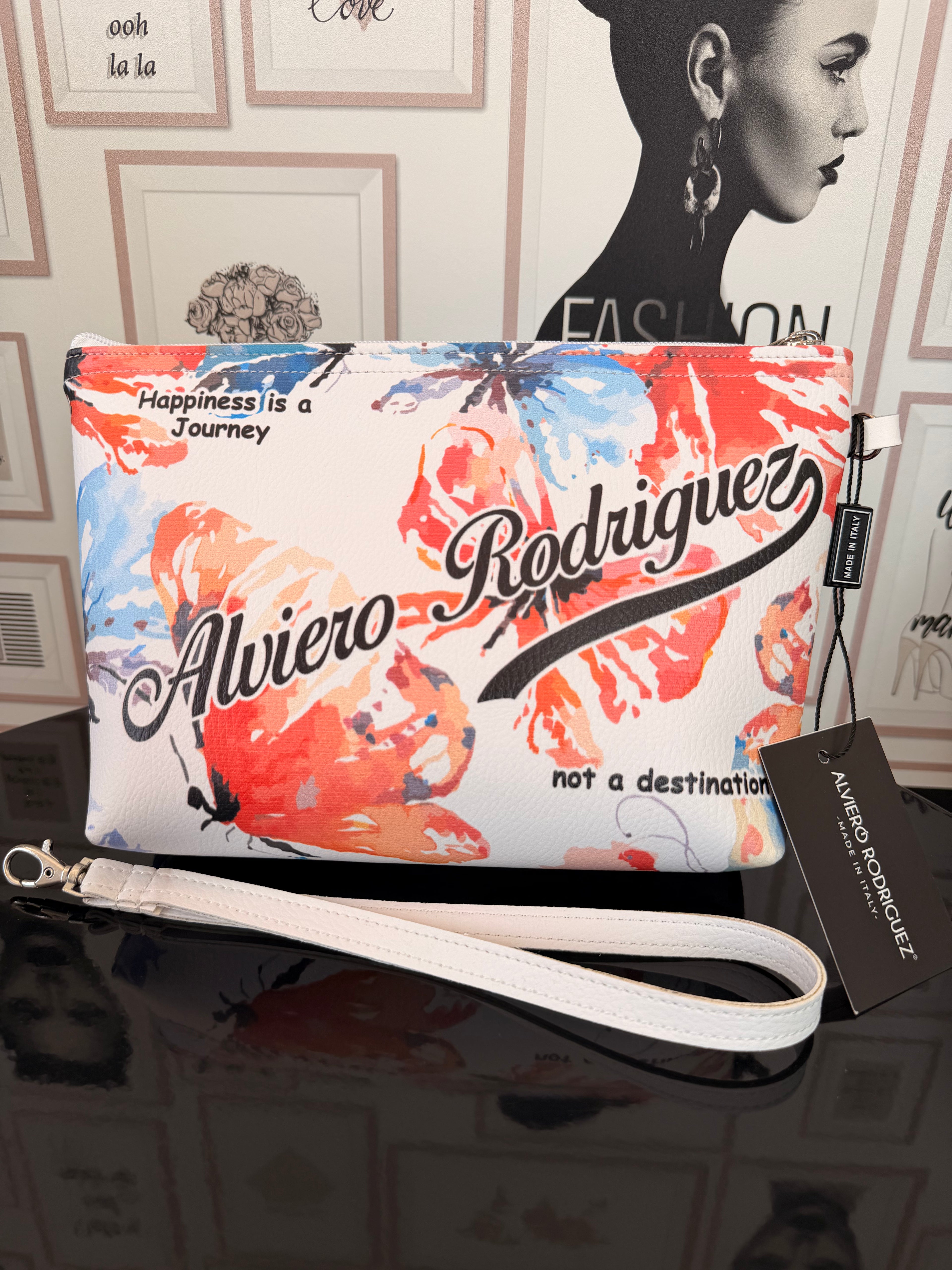 Alviero Rodriguez Pochette Mare ecopelle Venere 19