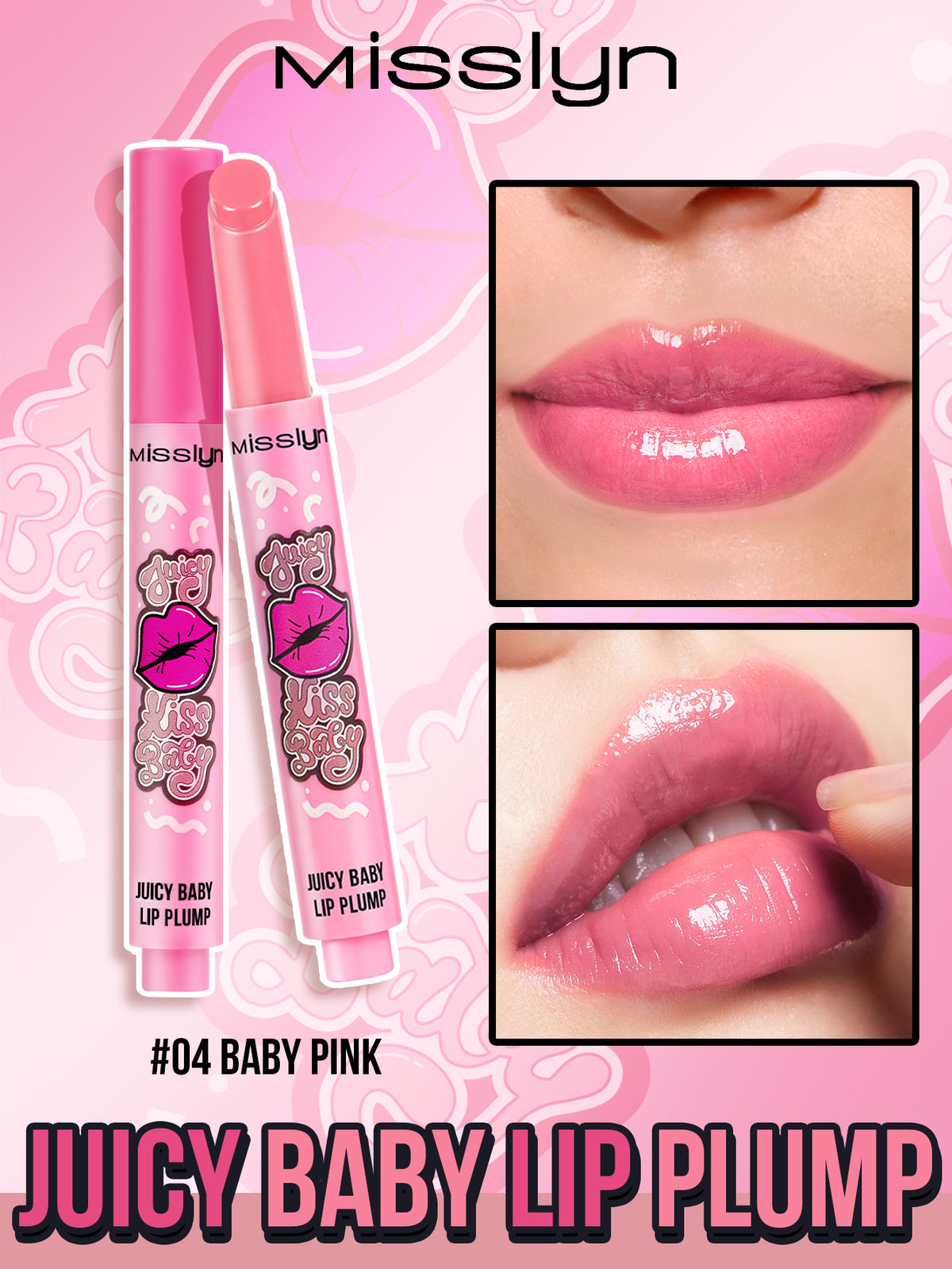 Misslyn Juicy Kiss Baby Lip Plump