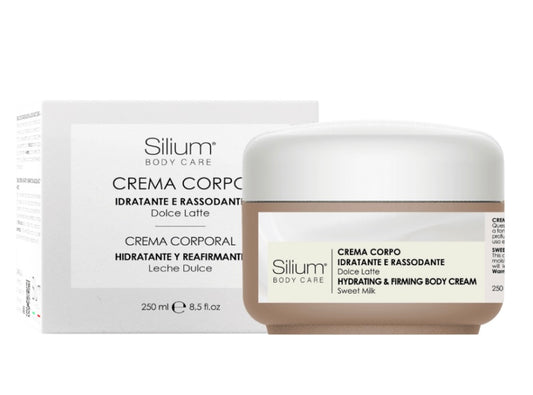 Silium crema corpo idratante e rassodante - dolce latte