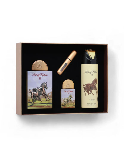 Lattafa Pride Art Of Nature II edp 100ml + edp 20ml + deo spray 200ml