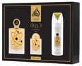 Lattafa Pride Tharwah Gold edp 100ml + edp 20ml + deo spray 200ml