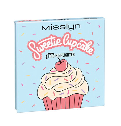 Misslyn Sweetie Cupcake Trio Highlighter