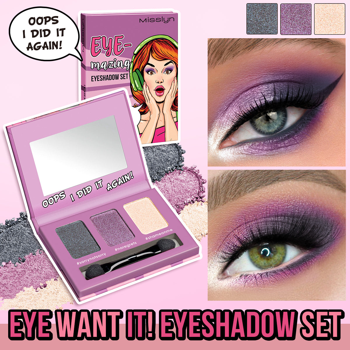 Misslyn Eye - mazing Eyeshadow Set