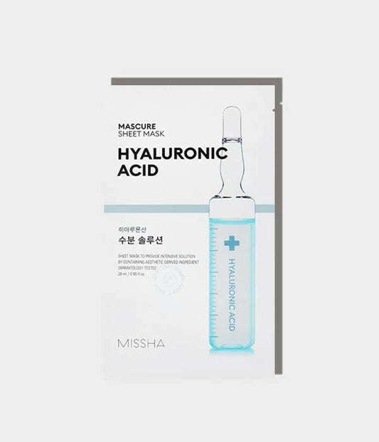 MISSHA  Mascure Hydra Solution Sheet Mask (Hyaluronic Acid)