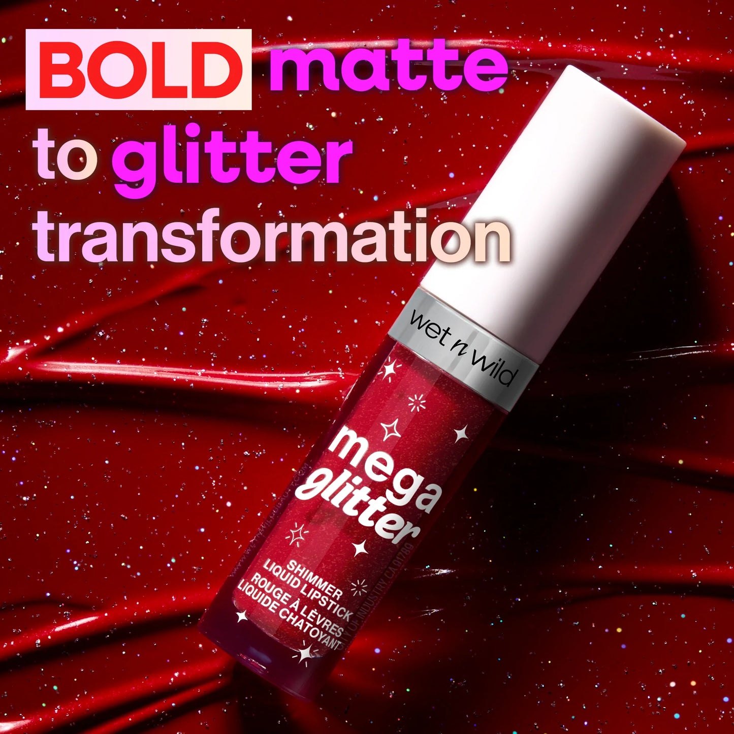 Wet n Wild Mega Glitter Shimmer Liquid Lipstick