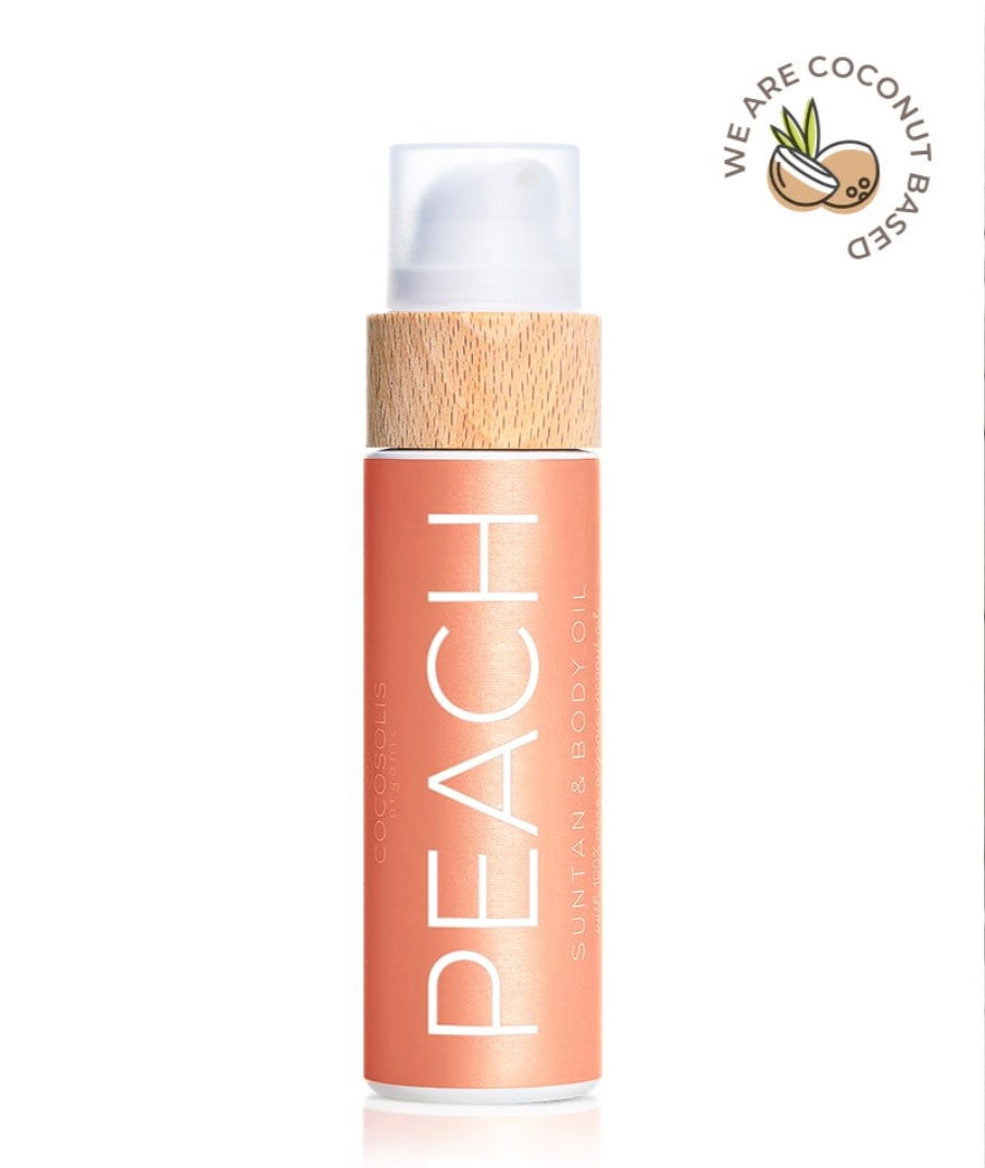 Cocosolis PEACH Suntan & Body Oil 110ml