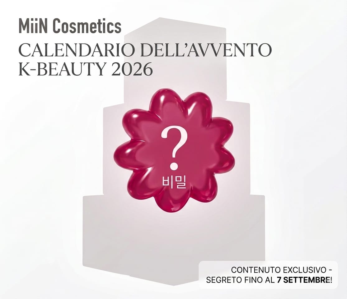 MiiN Cosmetics Calendario Dell'Avvento K-Beauty 2026