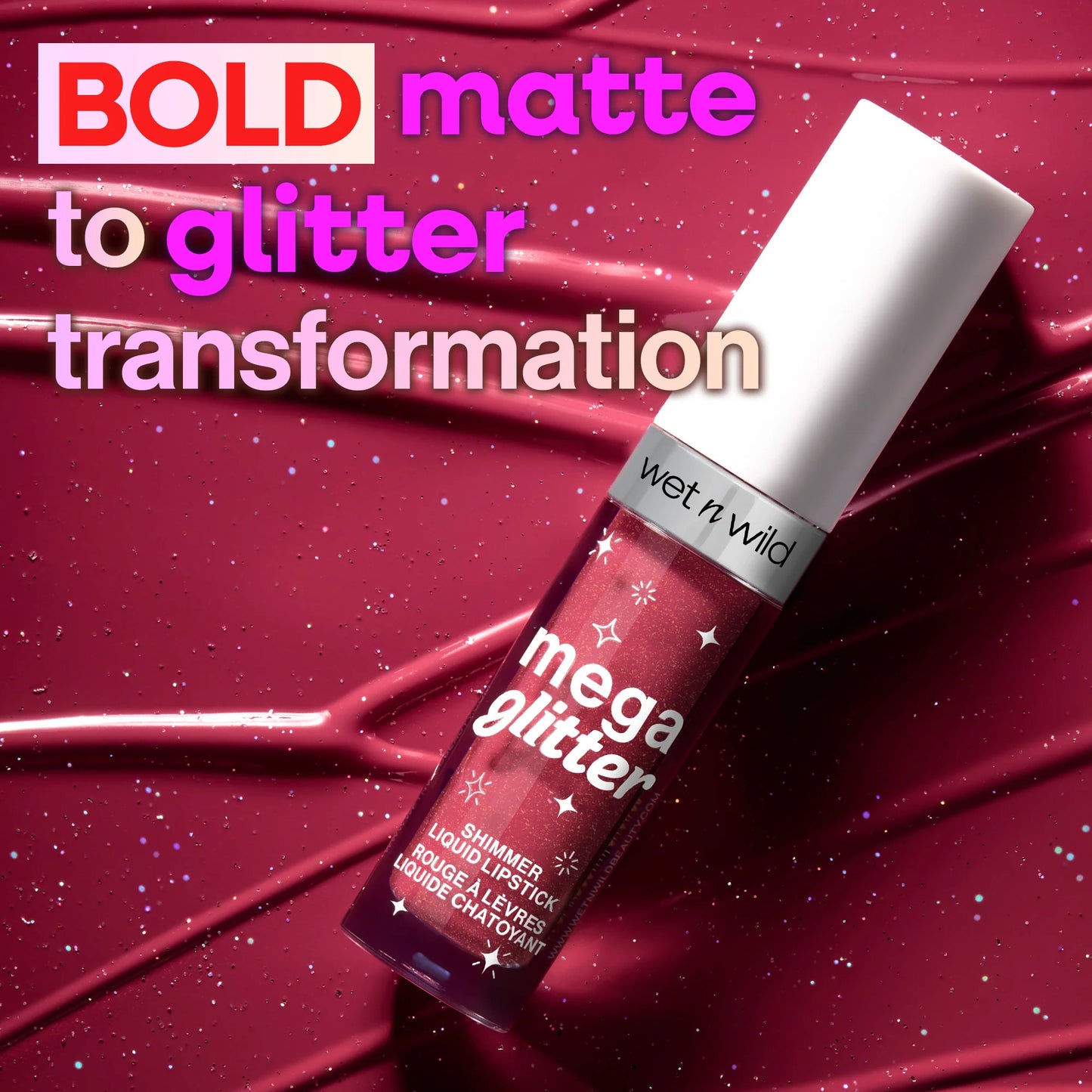 Wet n Wild Mega Glitter Shimmer Liquid Lipstick