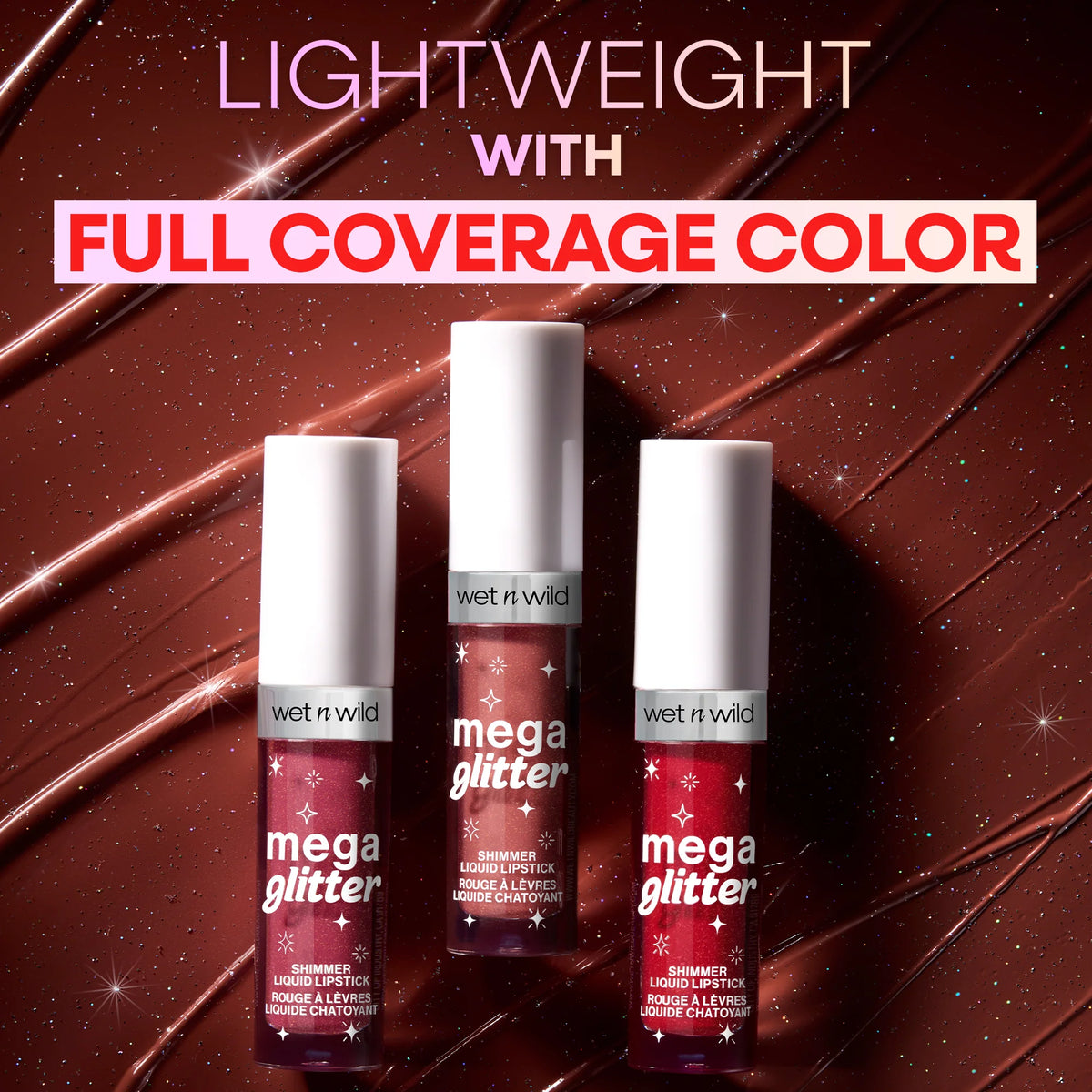Wet n Wild Mega Glitter Shimmer Liquid Lipstick