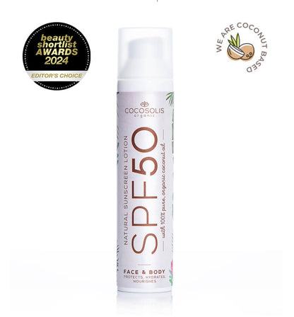 Cocosolis Natural Sunscreen Lotion SPF50