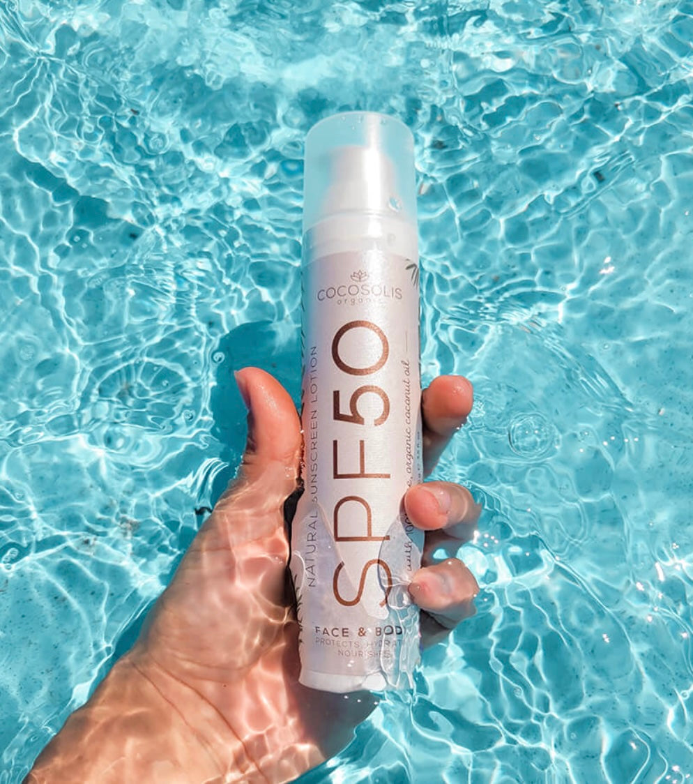 Cocosolis Natural Sunscreen Lotion SPF50