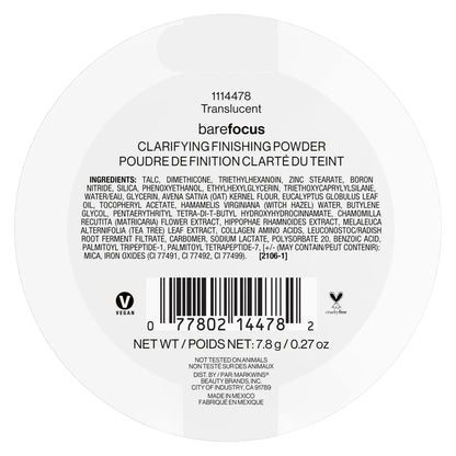 Wet n Wild Bare Focus Clarifying Finishing Powder