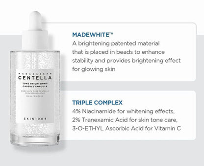 Skin1004 Madagascar Centella Tone Brightening Capsule Ampoule