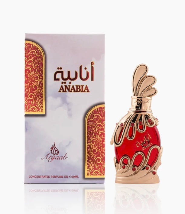 Khadlaj Atyaab Anabia Red concentrated perfumed oil 20ml