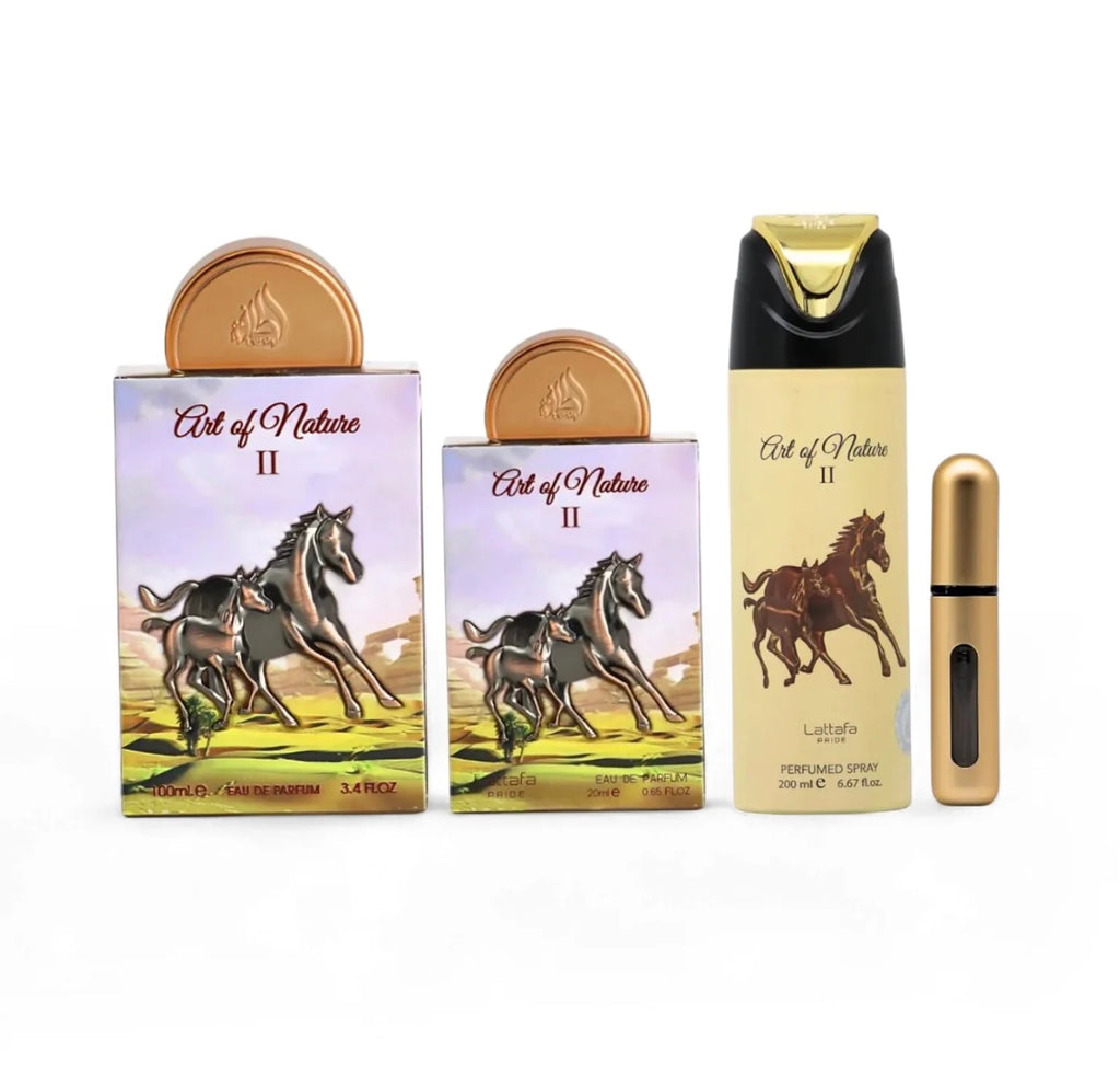Lattafa Pride Art Of Nature II edp 100ml + edp 20ml + deo spray 200ml