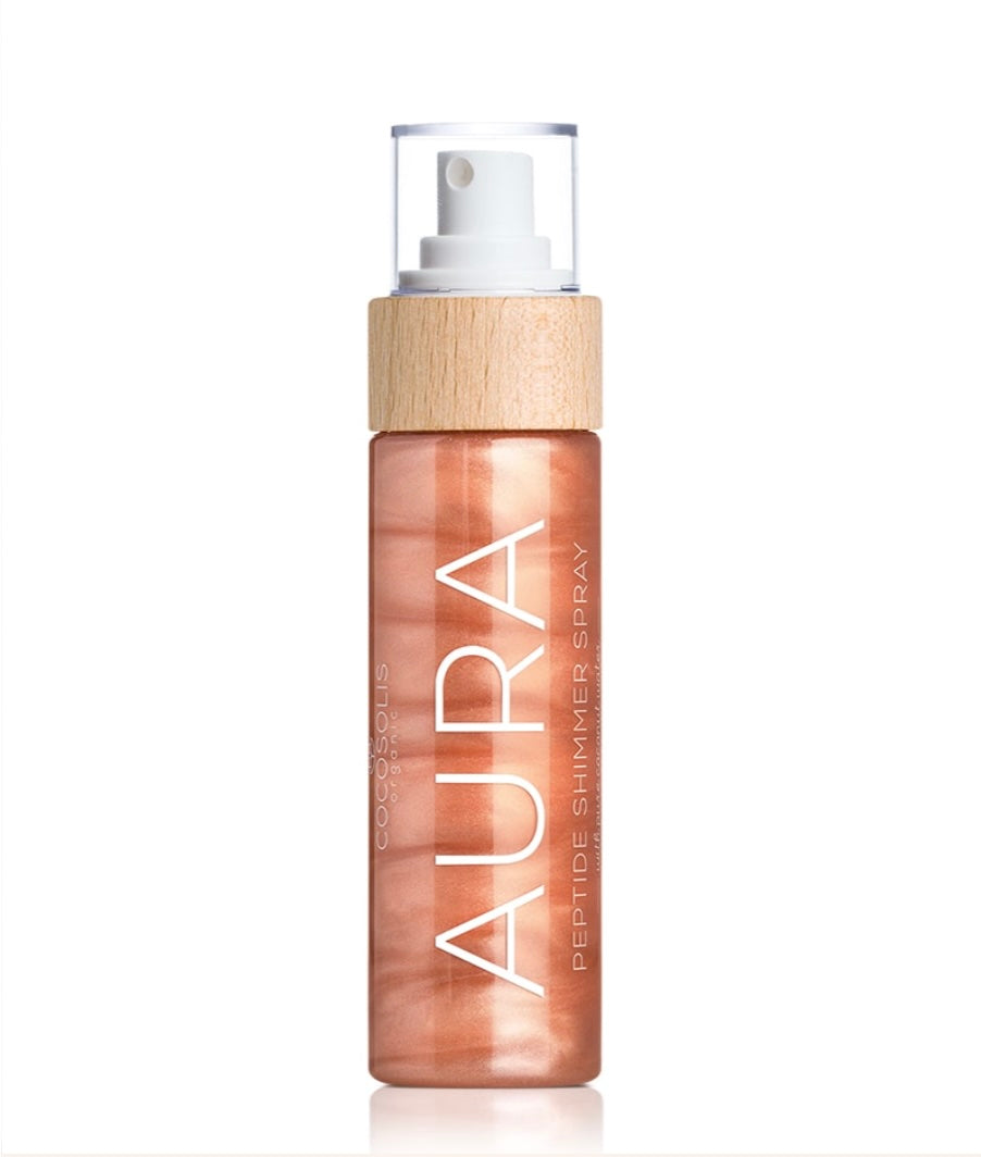 Cocosolis AURA NUDE Peptide Shimmer Spray 100ml