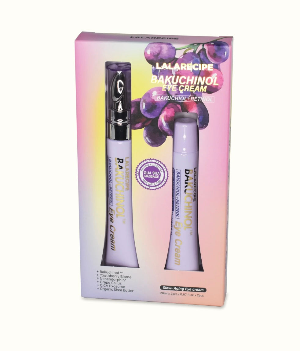 LALARECIPE Bakuchinol Eye Cream 2x20ml