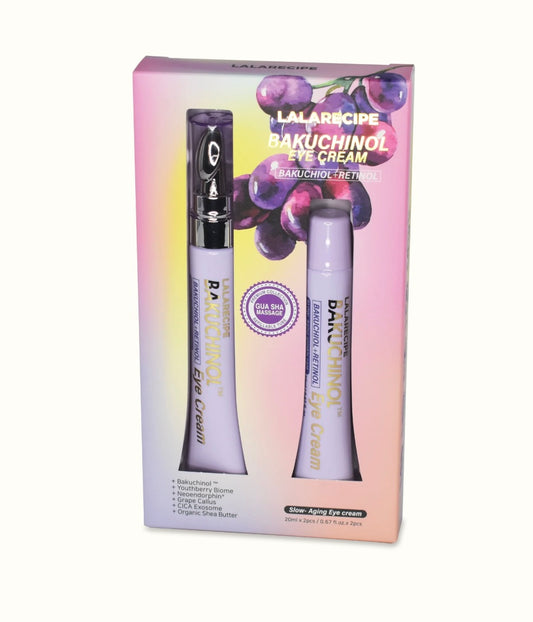 LALARECIPE Bakuchinol Eye Cream 2x20ml