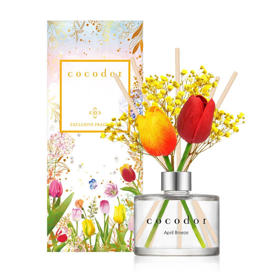Cocodor Diffusore Tulipano 200 ml (6,7 oz) Brezza d'aprile