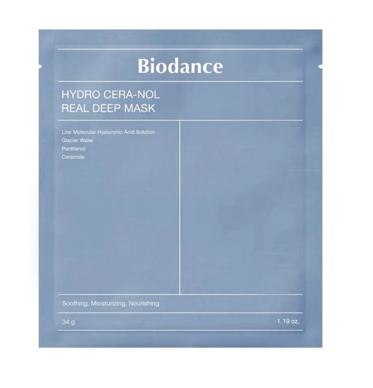 Biodance Hydro Cera Nol Real Deep Mask 4 pezzi