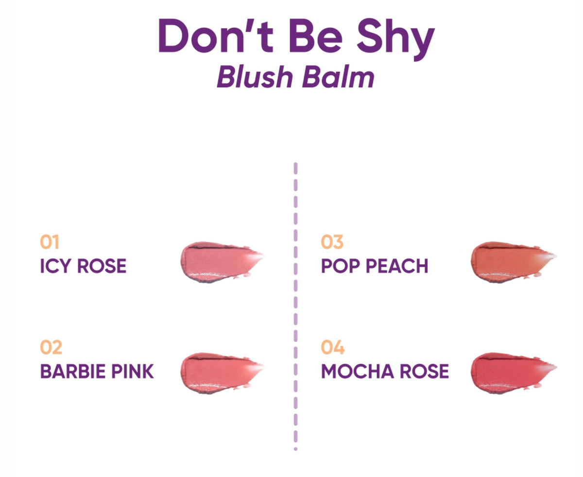 Nejha Don’t Be Shy Blush Balm Blush Cremoso Idratante 10gr