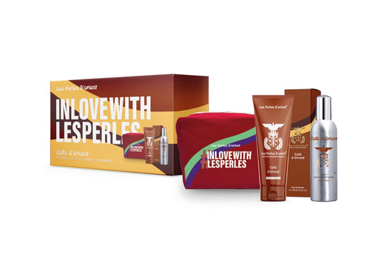 Les Perles D'orient Cafè d'Orient edp 150ml + Body Wash + Pochette