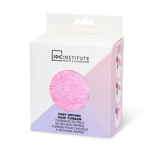 IDC Institute Asciugamano Turbante Rosa per Capleii