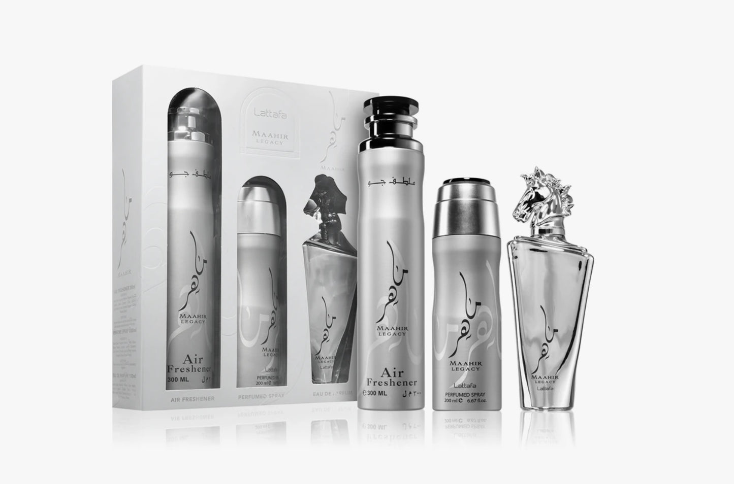 Lattafa Maahir Legacy Gift Set 3pezzi