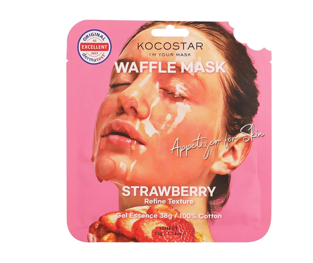 Kocostar Maschera Waffle alla Fragola 38gr