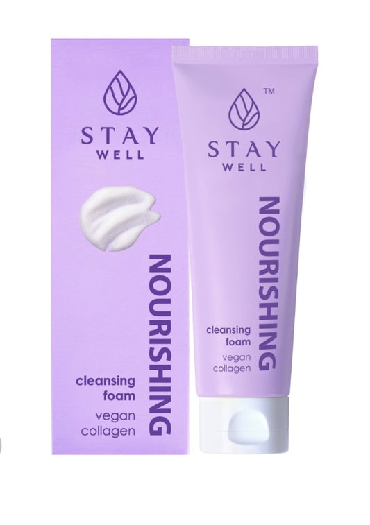 Stay Well Schiuma Detergente Nutriente Vegana al Collagene