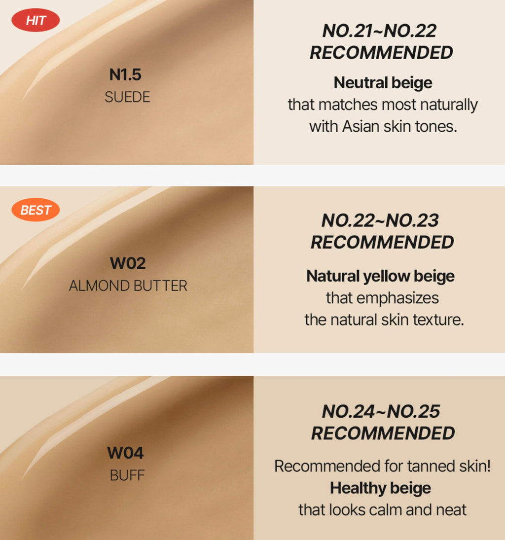 Tfit Layering Fit Glow Cushion Ex SPF 50+ PA++++ Glow Finish Lightweight