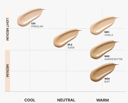 Tfit Layering Fit Glow Cushion Ex SPF 50+ PA++++ Glow Finish Lightweight