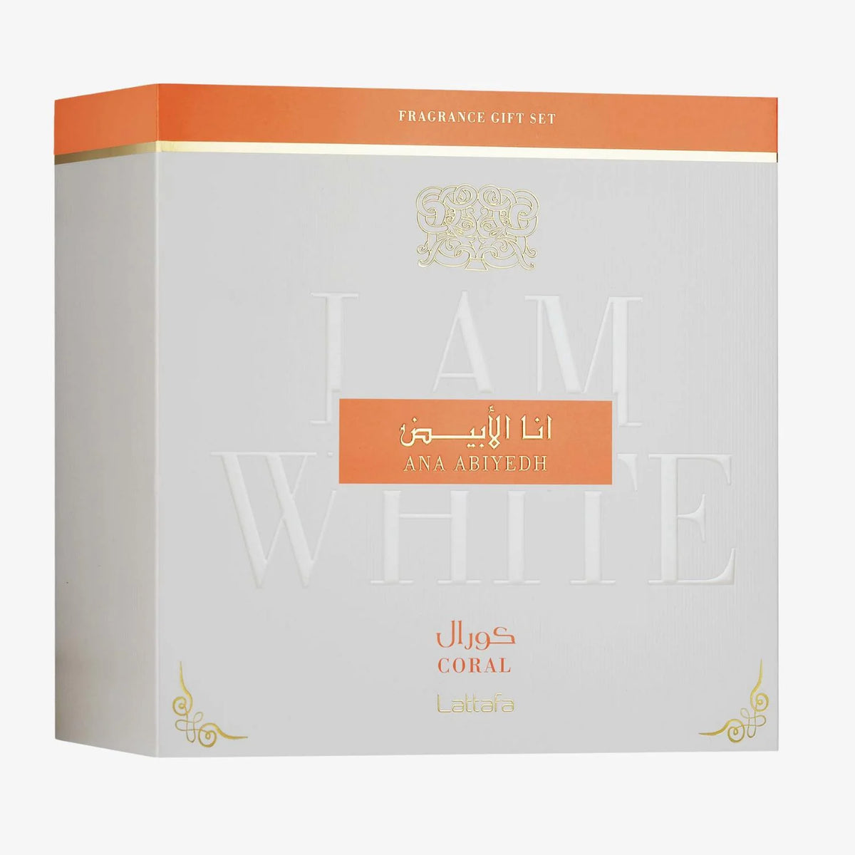 Lattafa Ana Abiyedh Coral Gift Set