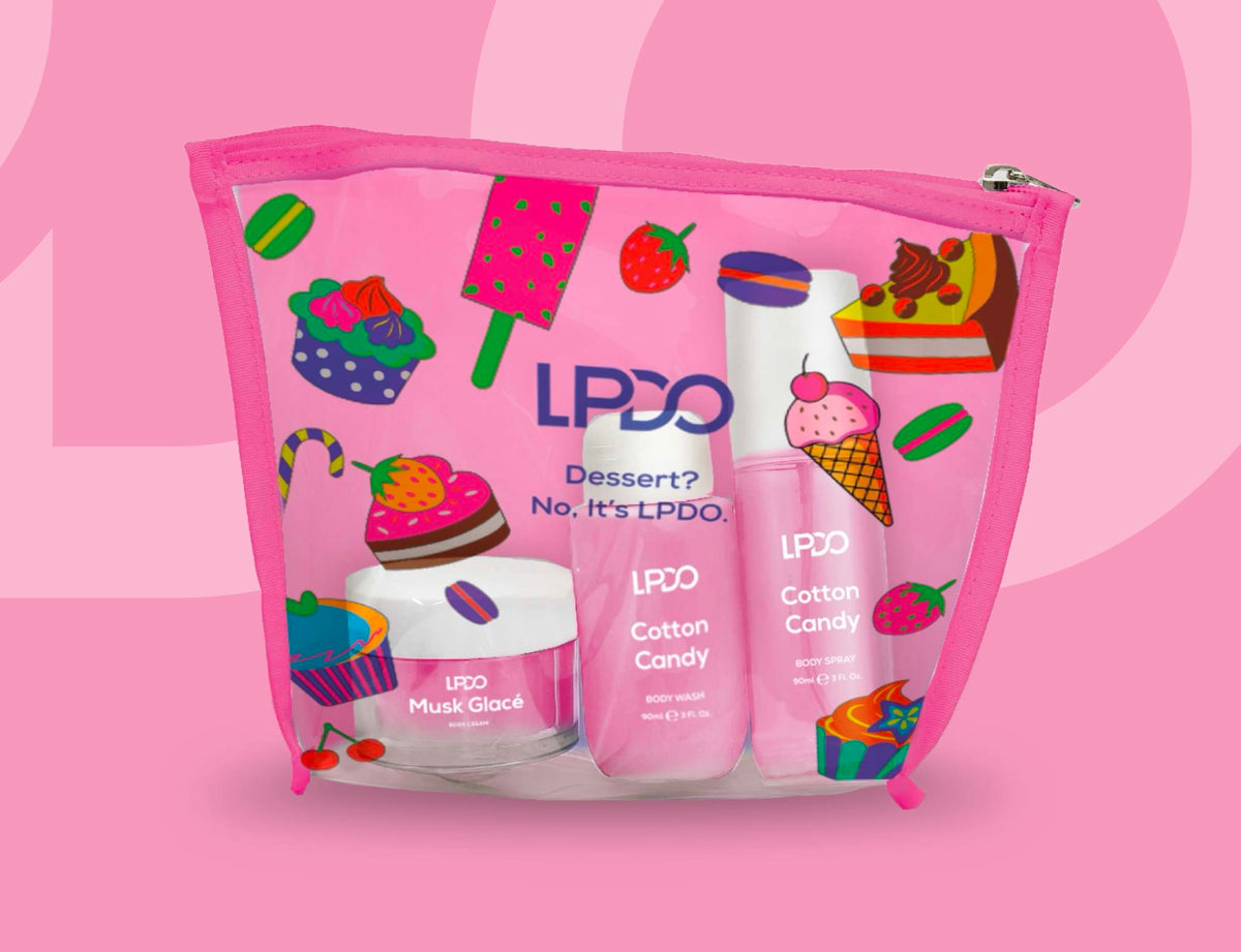 LPDO Summer Kit 2026 Body Spray 90ml Shower Gel 90ml Body Cream 50ml