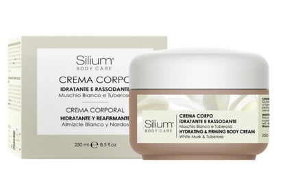 Silium crema corpo idratante e rassodante - muschio bianco & tuberosa